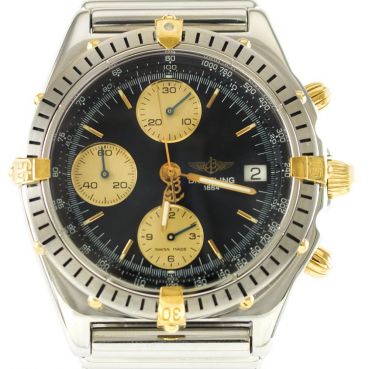 Breitling Uhr Chronomat gebraucht Edelstahl/Gold Ref. B13048