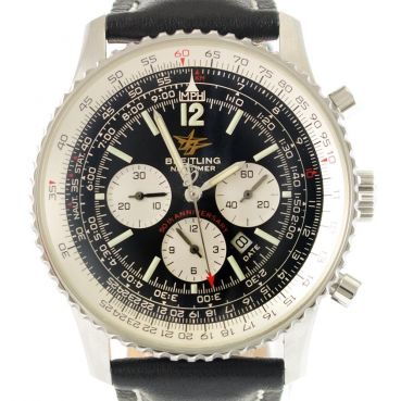 Breitling Uhr Navitimer Chronograph Edelstahl A41322 50th Anniversary Revision