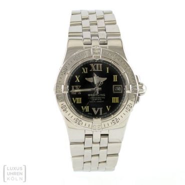 Preview: Breitling Uhr Lady Starliner Quarz Edelstahl Ref. A71340