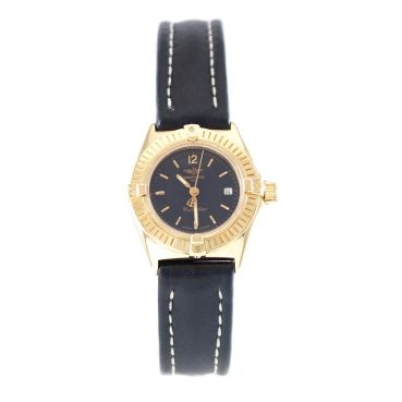 Preview: Breitling Uhr Callistino gebraucht Lady Quarz Gold Ref. K52043 Revision