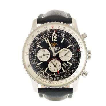 Preview: Breitling Uhr Navitimer Chronograph Edelstahl A41322 50th Anniversary Revision