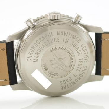 Breitling Uhr Navitimer Chronograph Edelstahl A41322 50th Anniversary Revision