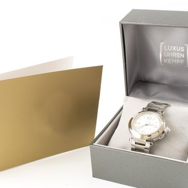 Cartier Uhr Pasha Automatik Edelstahl Unisex 35 mm Revision Ref. 1031