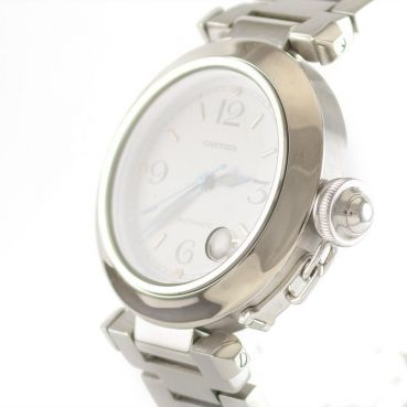 Cartier Uhr Pasha Automatik Edelstahl Unisex 35 mm Revision Ref. 1031