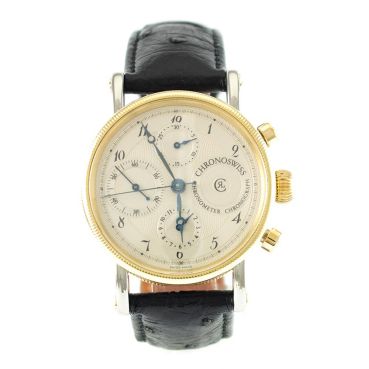 Chronoswiss Uhr gebraucht Chronometer Chronograph Automatik Revision Ref. CH7522