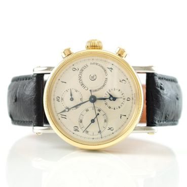 Chronoswiss Uhr gebraucht Chronometer Chronograph Automatik Revision Ref. CH7522