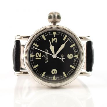 Chronoswiss Uhr Timemaster Edelstahl Handaufzug Ref. CH 6233 Revision