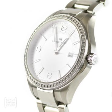 Maurice Lacroix Uhr Miros Lady Diamonds MI1014 ungetragen