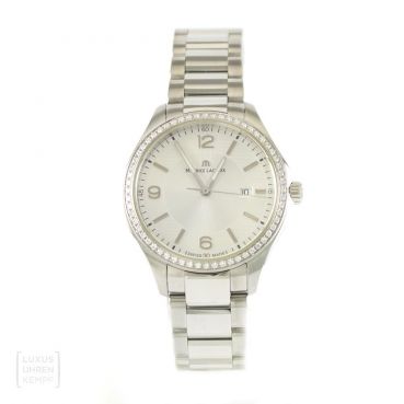Maurice Lacroix Uhr Miros Lady Diamonds MI1014 ungetragen