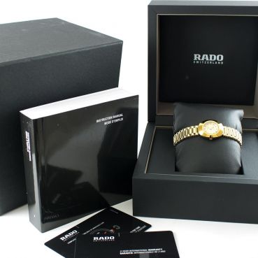 Rado Diastar Uhr gebraucht The Original Diamonds Lady Quarz