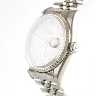Rolex Uhr Datejust Uhr gebraucht 36mm Jubilée Automatik Ref. 16220