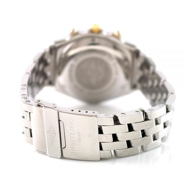 Breitling Uhr Chronomat gebraucht Edelstahl/Gold Revision Ref. B13050