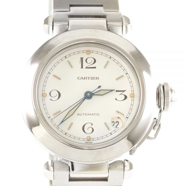 Cartier Uhr Pasha Automatik Edelstahl Unisex 35 mm Revision Ref. 1031