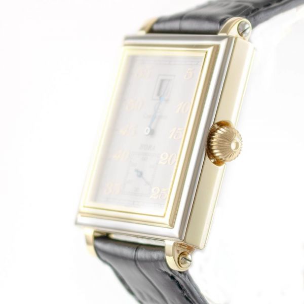 Chronoswiss Uhr Hora Handaufzug Edelstahl Ref. CH 1351 Revision