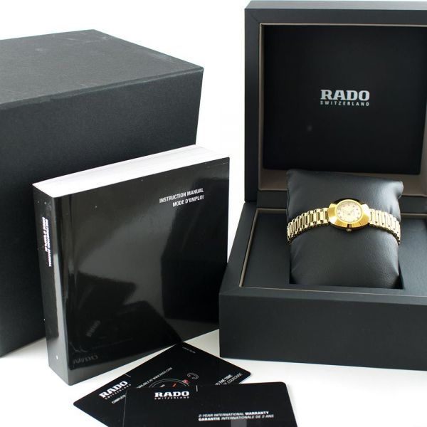 Rado Diastar Uhr gebraucht The Original Diamonds Lady Quarz