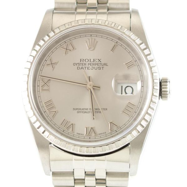 Rolex Uhr Datejust Uhr gebraucht 36mm Jubilée Automatik Ref. 16220