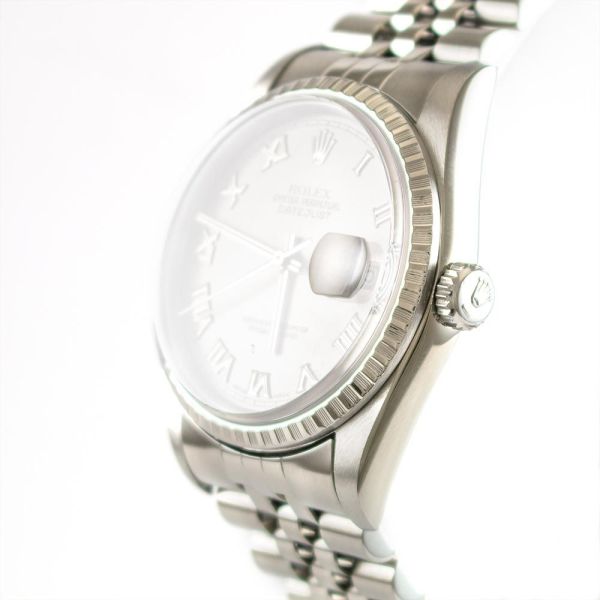 Rolex Uhr Datejust Uhr gebraucht 36mm Jubilée Automatik Ref. 16220